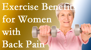 Young Chiropractic shares new research about how beneficial exercise is, especially for older women with back pain. 
