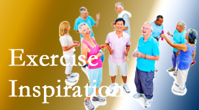 Young Chiropractic hopes to inspire exercise for back pain relief by listening carefully and encouraging patients to exercise with others.