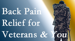 Young Chiropractic cares for veterans with back pain and PTSD and stress.