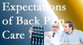 The pain relief expectations of Easley back pain patients influence their satisfaction with chiropractic care. What’s realistic?