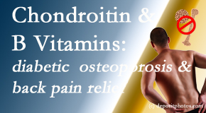 Young Chiropractic shares nutritional advice for back pain relief that includes chondroitin sulfate and B vitamins. 