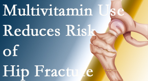 Young Chiropractic presents new research that shows a reduction in hip fracture by those taking multivitamins.