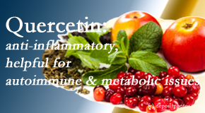 Young Chiropractic explains the benefits of quercetin for autoimmune, metabolic, and inflammatory diseases. 