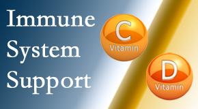 Young Chiropractic shares details about the benefits of vitamins C and D for the immune system to fight infection. 