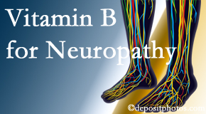 Young Chiropractic appreciates the benefits of nutrition, especially vitamin B, for neuropathy pain along with spinal manipulation.