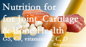 Young Chiropractic explains the benefits of vitamins A, C, and D as well as glucosamine and chondroitin sulfate for cartilage, joint and bone health. 