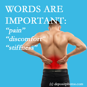 Your Easley chiropractor listens to every word used to describe the back pain experience to develop the proper, relieving treatment plan.