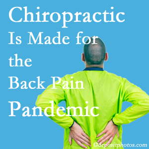 Easley chiropractic care at Young Chiropractic is prepared for the pandemic of low back pain. 