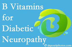 Easley diabetic patients with neuropathy may benefit from addressing their B vitamin deficiency.