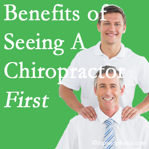 Getting Easley chiropractic care at Young Chiropractic first may reduce the odds of back surgery need and depression.