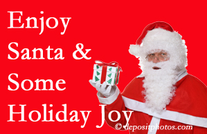 Easley holiday joy and even fun with Santa are analyzed as to their potential for preventing divorce and increasing happiness. 
