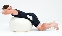 Simple at-home Easley exercise can help regain muscle loss be it in the spine or anywhere else. Ask Young Chiropractic.