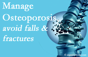 Young Chiropractic shares information on the benefit of managing osteoporosis to avoid falls and fractures as well tips on how to do that.