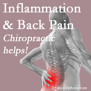 The Easley chiropractic care offers back pain-relieving treatment that is shown to reduce related inflammation as well.