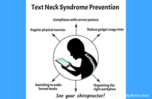 Young Chiropractic shares a prevention plan for text neck syndrome: better posture, frequent breaks, manipulation.