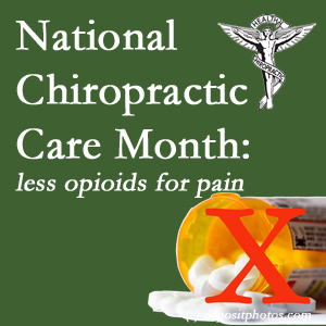 Easley chiropractic care is being celebrated in this National Chiropractic Health Month. Young Chiropractic shares how its non-drug approach benefits spine pain, back pain, neck pain, and related pain management and even decreases use/need for opioids. 